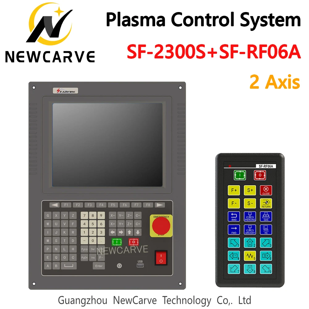 CNC Plasma Controller STARFIRE SF-2300S Support Plasma Torch Height Controller THC TSH/F-2200H Version NEWCARVE