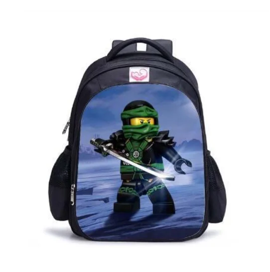 16 Inch Boys Backpack Teenage Boys Girls Student School Bags New Games Ninja Baby Boys Kids Backpack Children Daily Bags Mochila