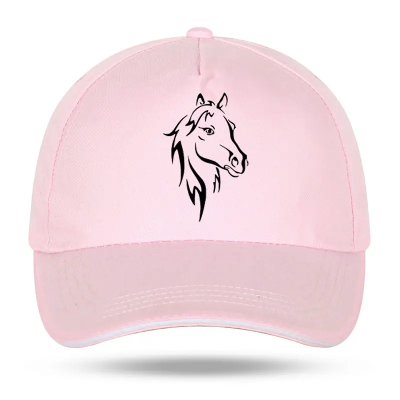 2022 New Men Women Printing Horse Funny Baseball Caps for Hip Hop Cotton Trucker Cap Bone Dad Hats