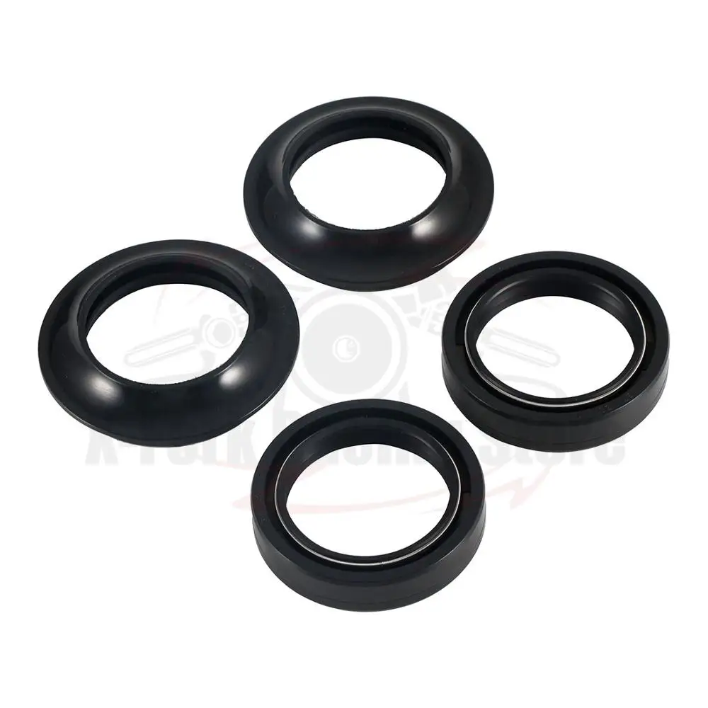 Fork Oil Seals Dust Seals Kit For Honda VFR400 NC24 1987-1988 CB1100 1981-1983 Euro Version NX 250 AX-1 1988-1994 NSR400 1986