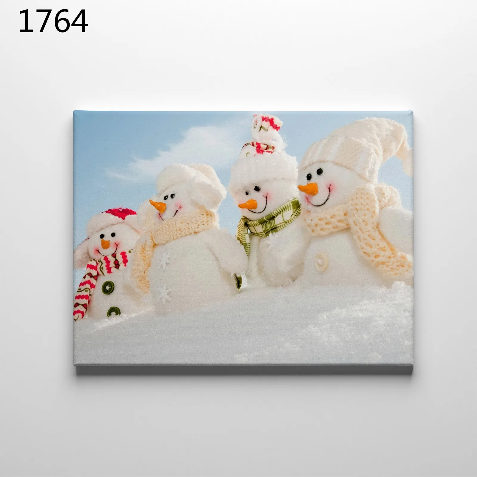 Winter Snow Scene Posters and Prints Snowman Anime Posters Wall Poster Canvas Painting Wall Decor Wall Art Picture Home Decor