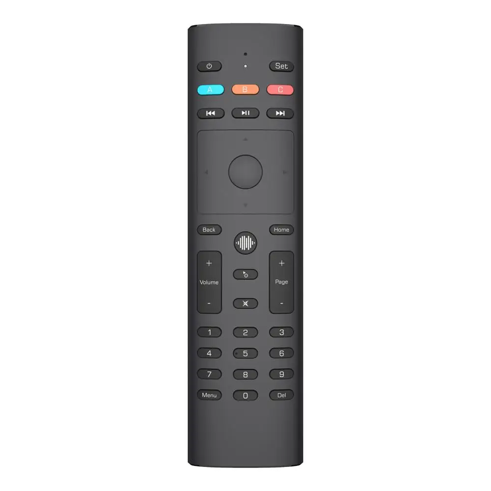 Najnowszy G40S Air Mouse Google mikrofon głosowy 2.4G bezprzewodowy 33 klawisze IR Learning G40 pilot zdalnego sterowania dla TV Box z androidem