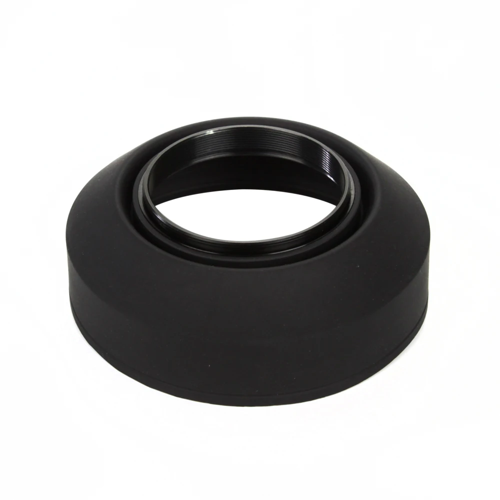 Pixco 49 مللي متر/52 مللي متر/55 مللي متر/58 مللي متر/62 مللي متر/67 مللي متر/72 مللي متر/77 مللي متر/82 مللي متر 3-المرحلة لطي 3in1 المطاط عدسة هود دعوى لكانون نيكون بنتاكس كاميرا