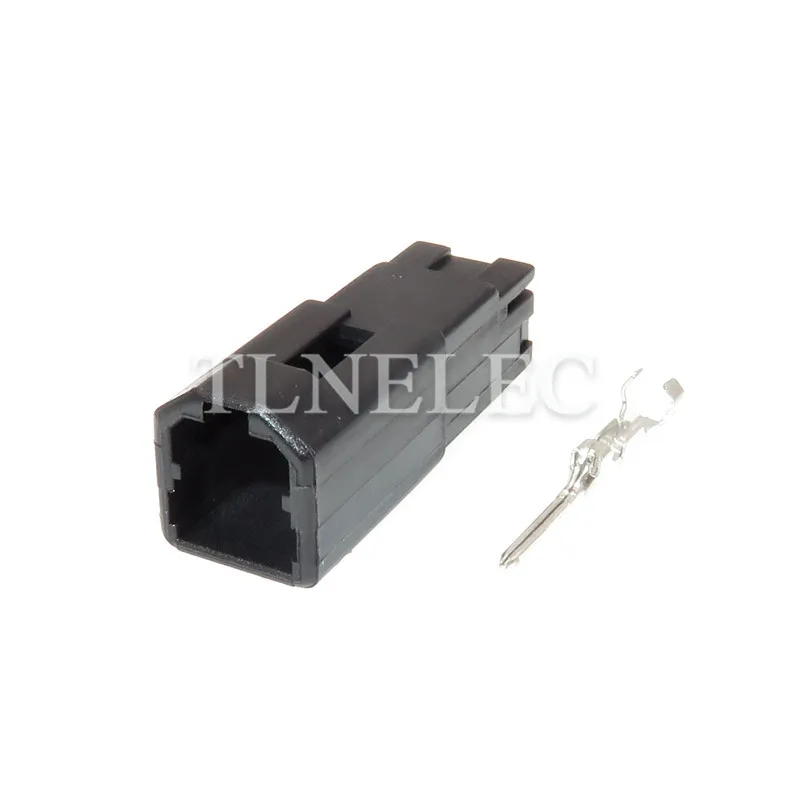 1mm TE AMP 2 Pin Way Male Female Sound Tweeter Horn Plug Car Speaker Connector for Mazda