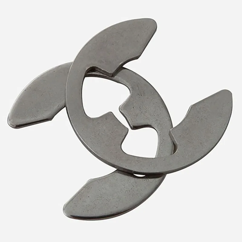 E-shaped Clamp Ring A2 Stainless Steel  Shaft Fastener Retaining  Washer M1.5 M2.5 M3.5 M4 M5-M5