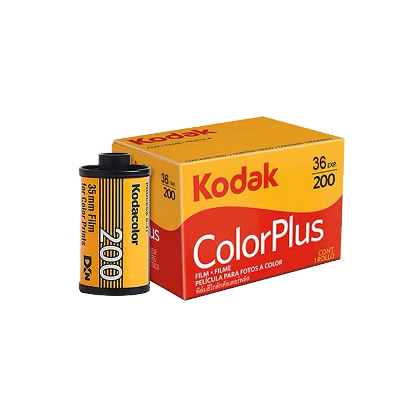 KODAK-película ColorPlus 200 de 35mm, 36 exposiciones por rollo, apta para cámara M35 / M38 Ultra F9