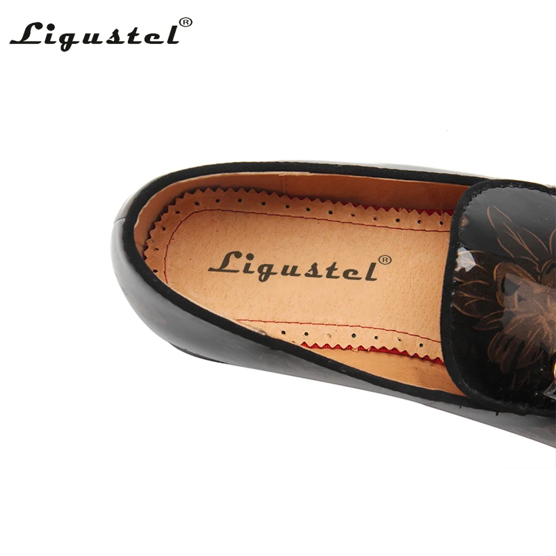 Ligustel Man Loafers Designer Shoes High Quality Loafers Men Shoes 2021Luxury Wedding Party Red Bottom Shoes for Men Black Shoes