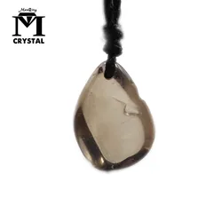 Natural Smoky Quartz Ornament Decoration Crystal Ornament Gem Stone Quartz Irregular Pendulum Reiki Chakra Suspension Crystal