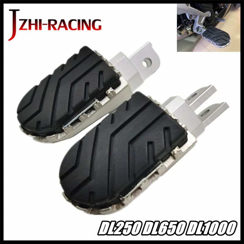 

FOR SUZUKI DL1000 DL250 DL650 V-strom DL 250 DL 650 DL 1000 Motorcycle Accessories Front Footpegs Foot Rest Peg.