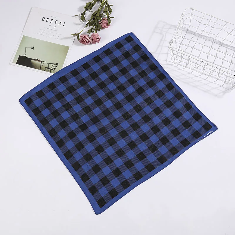 Hiking Scarves Cotton Du-rag Bandana lattice Running 2PAC Scarf Cycling Headband BBOY Headwear HIP HOP Balaclava