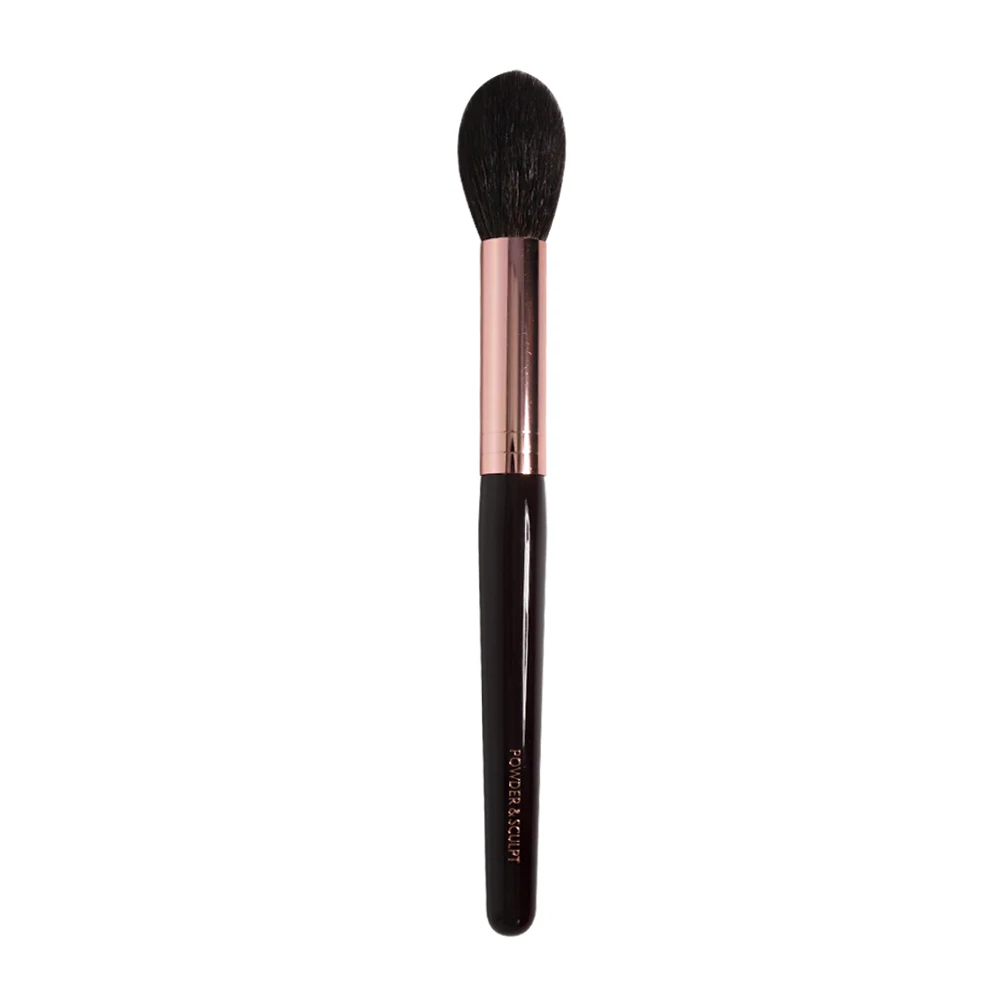 

CT Brand Powder Sculpting Brush High Quality Squirrel & Goat Hair Soft Tapered Highlighter Powder Makeup Brush with Box