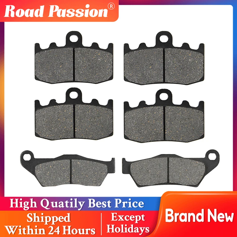 Road Passion Motorcycle Front and Rear Brake Pads For BMW K1200S R850RT R1100S R1150GS R1200RT R1200ST RG1200GS R1200S HP2Mega