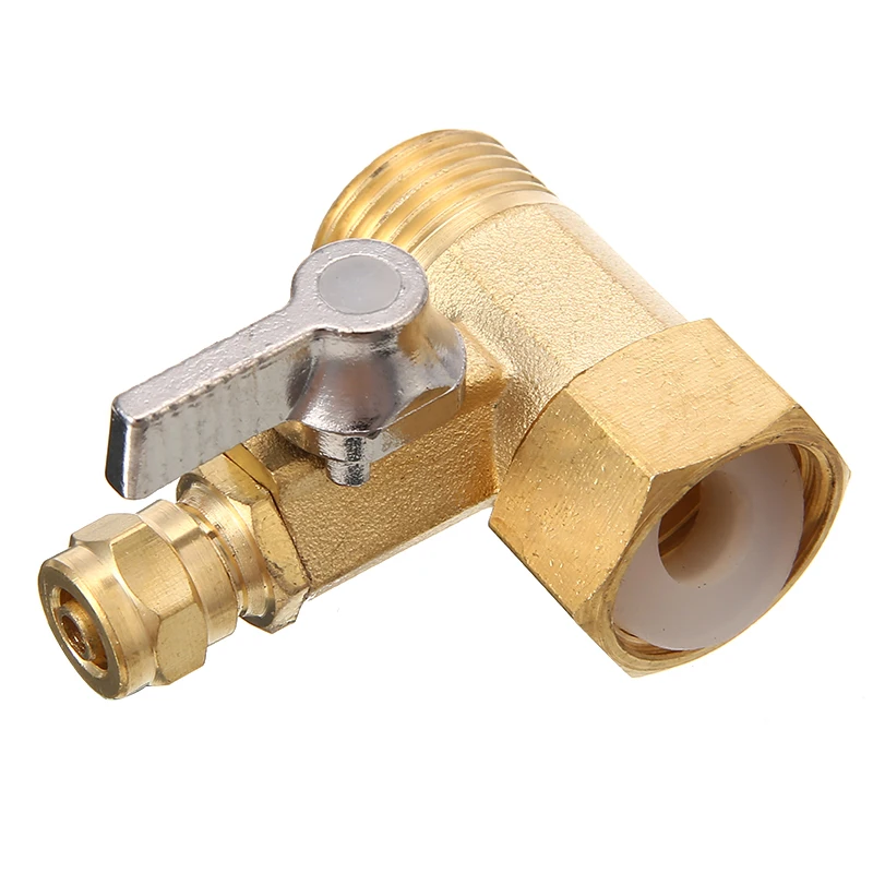 1/2 Inch Female Male Brass Water Adapter Valve Connector Twist To 1/4 Inch Water Tube Filter Ball Valve Parts