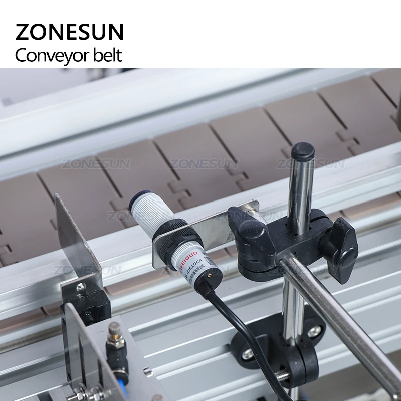 ZONESUN ماكينة التقاط ووضع مكتبية أتوماتيكية سلسلة ناقلة حزام لخط الإنتاج