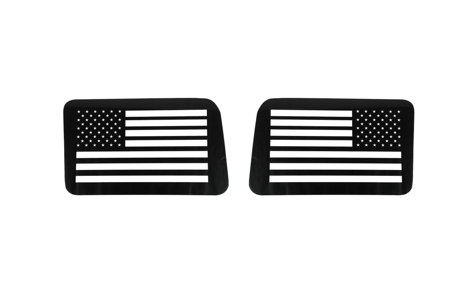 Couverture de décoration de lunette arrière, autocollant de garniture, accessoires de voiture, noir, Jeep Wrangler TJ 1997-2006, JK, JL, Gladiator