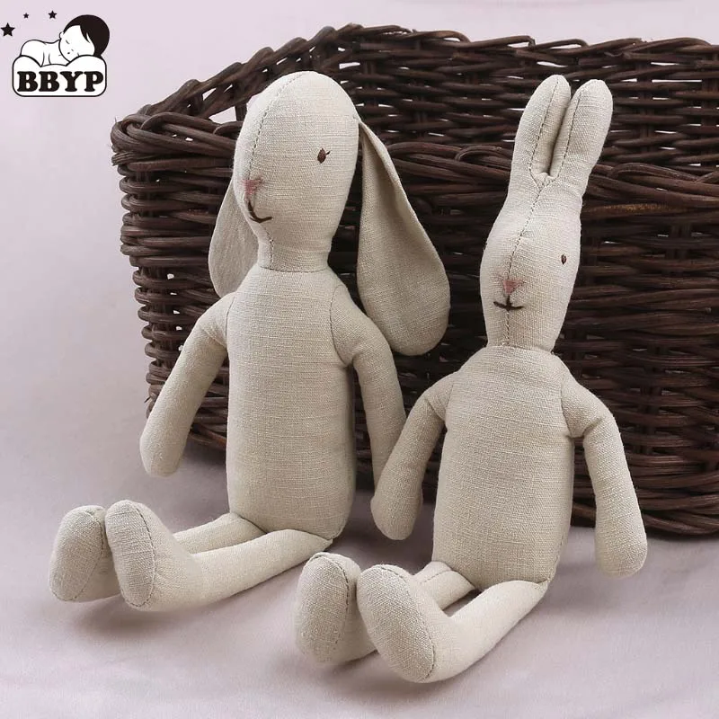 

26cm/10in Plush Doll Stuffed Animal Bunny Toy Soft Comfortable Rabbit Doll Early Education Toy Home Decoration Baby Gift