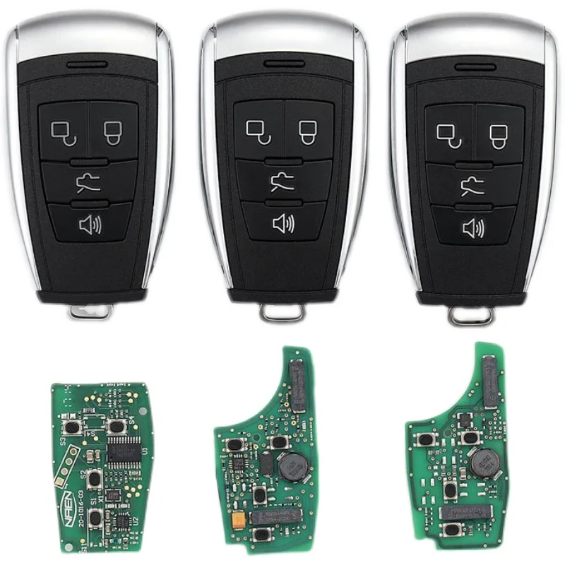 

Car Keyless Intelligent Remote Key 433Mhz for BAIC BJ40 BJ20 Senova EU5 X25 X35 X65 X55 X7 D70 D60 D50 Car Smart Remote Key