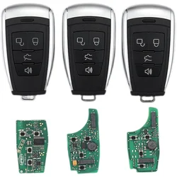 Chave remota inteligente Keyless do carro, 433Mhz, BAIC, BJ40, BJ20, Senova, EU5, X25, X35, X65, X55, X7, D70, D60, D50