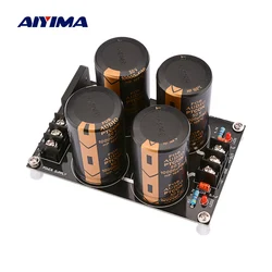 AIYIMA Audio 120A Schottky Rectifier Filter Power Supply Board Filter DIY Sound Speaker Amplifier Filter 50V 10000UF Dual 32V