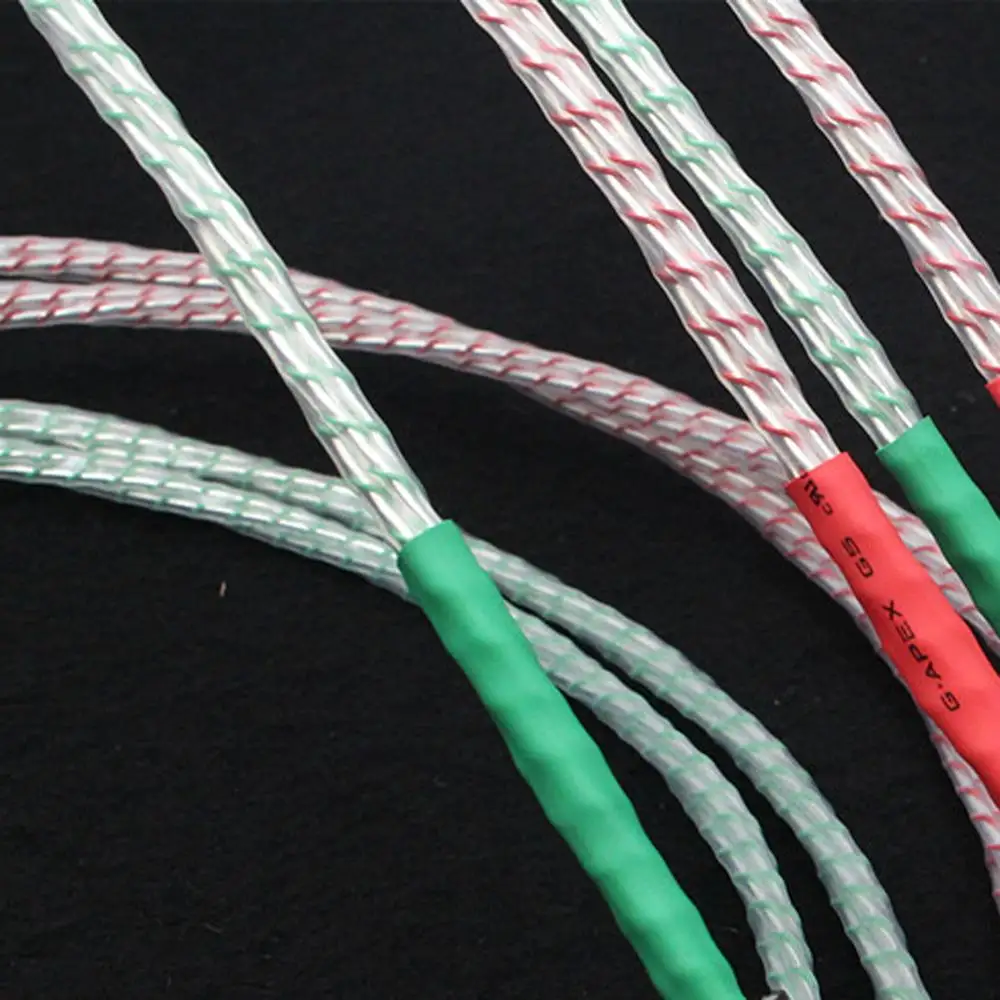 Haldane para HIFI 7N Nordost Valhalla głośnik Audio kabel Audio kabel głośnikowy audiofilski z bananową wtyczką BFA Y Spade