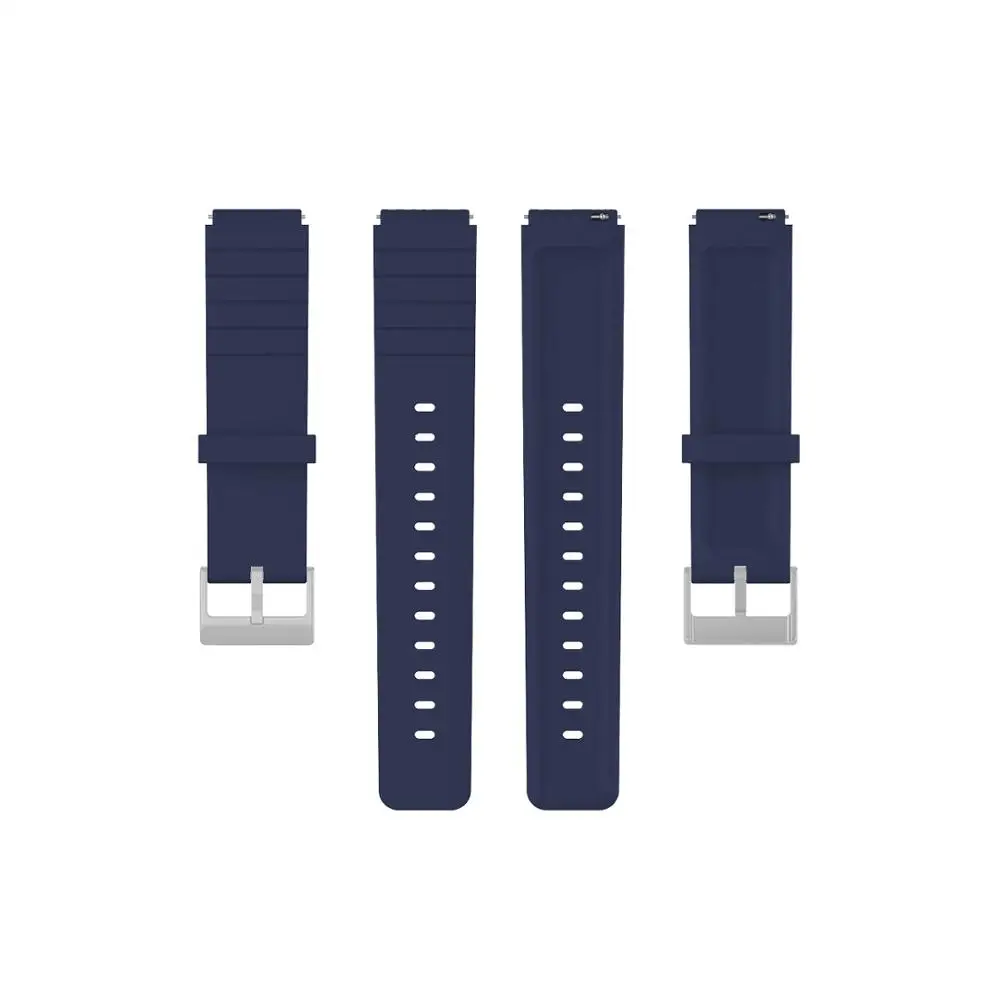 FIFATA-جراب سيليكون 2 في 1 لساعة Xiaomi Mi ، ملحق ساعة ذكية ، ملون