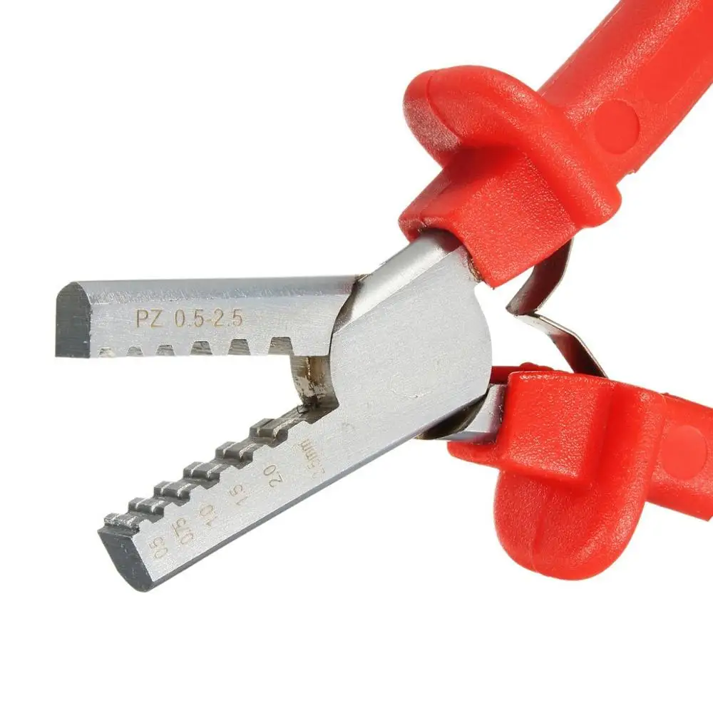 IWISS Mini puntale Crim pin g pinze PZ0.25-2.5 boccole terminali pinze e-type Pin pinze piegatore utensili manuali