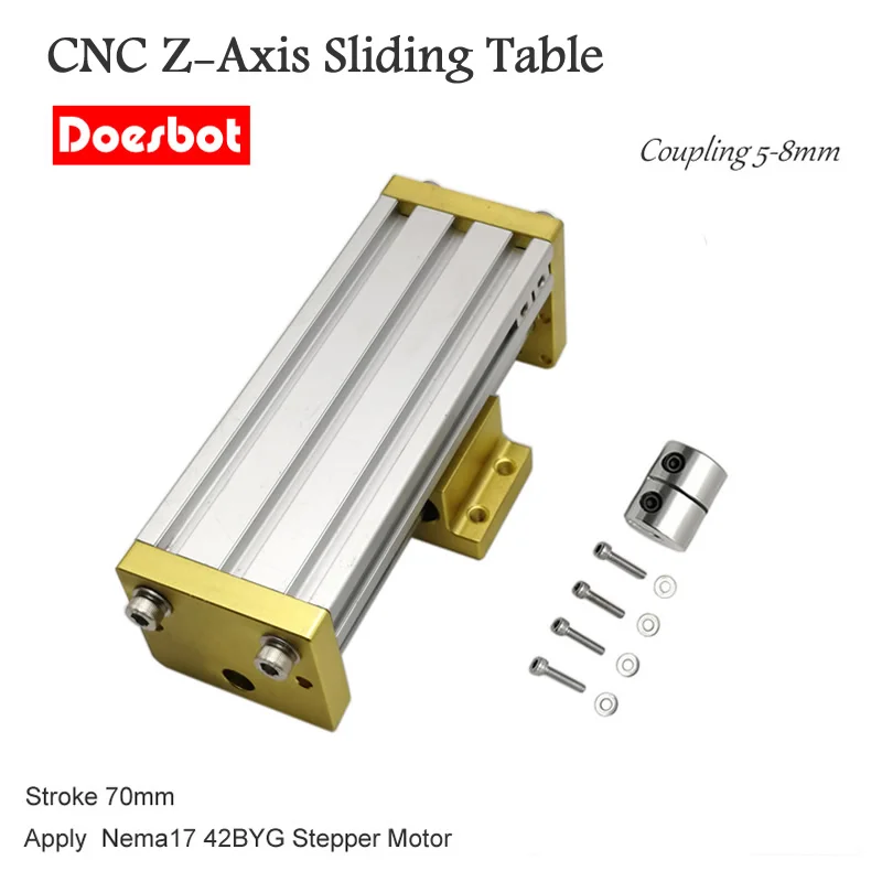 CNC Z-Axis Sliding Table 3018 آلة الحفر ترقية مجموعات معدنية ذاتية الصنع