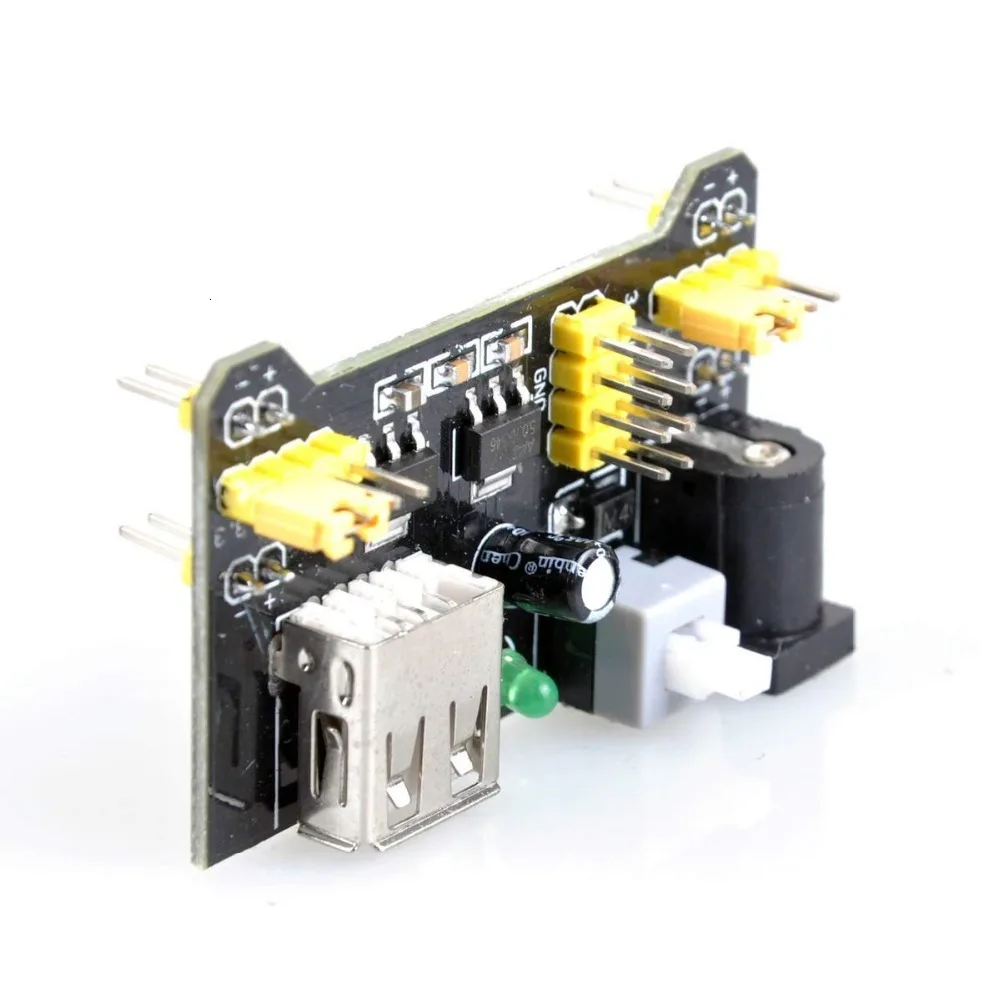 Broodplank Power Supply Module Mb102 Mb 102 Wit Broodplank Dedicated Power Module 2-Way 3.3V 5V mb-102 Solderless