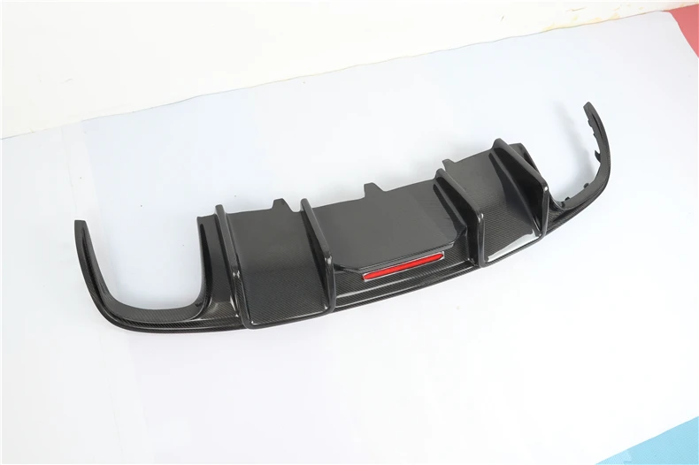 For Audi A4 S4 RS4 B8.5 2013 2014 2015 2016 Carbon Fiber Rear Lip Spoiler Bumper Diffuser High Quality Car Accessories