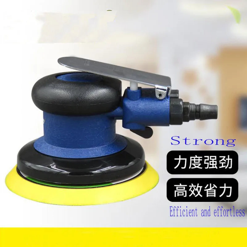 Pneumatic Sander Polishing Machine 5 Inch Car Waxing    Frosting   Furniture Dry Grinding