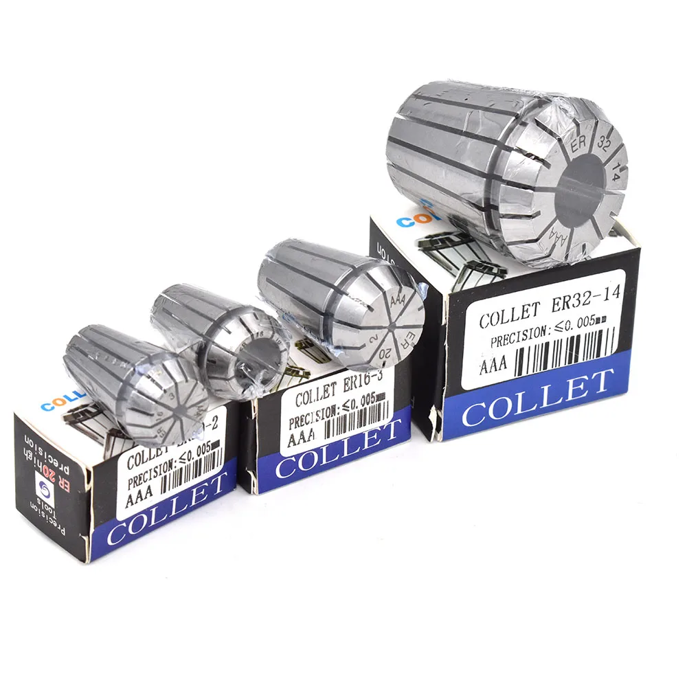 Imagem -02 - Grade Spring Collet Cnc Fresagem Torno Ferramenta Motor do Eixo Precisão 0005 mm 210 mm Aaa Novo 43 Pcs Er16