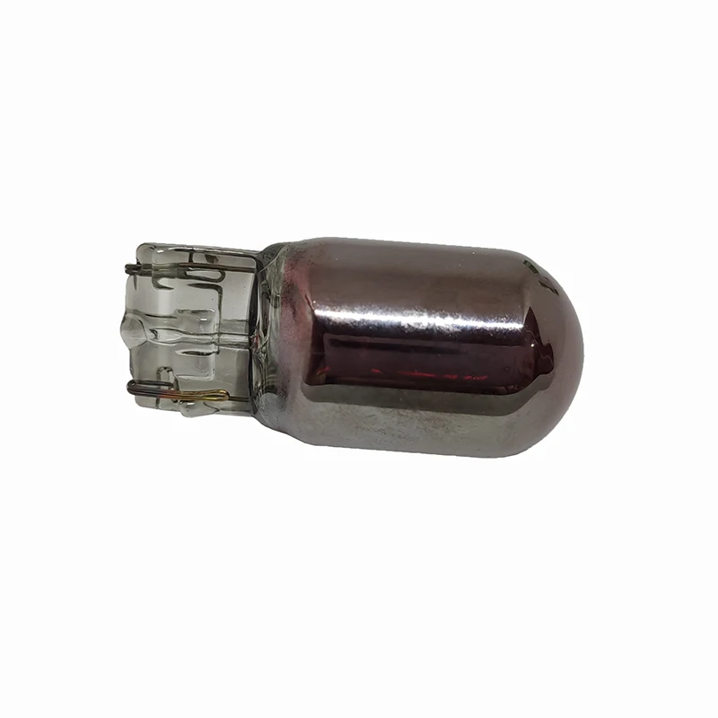 Ampoules halogènes T20 7440 7443 W21W W21/5W, 2 pièces, ambre rouge argent/Chrome, feu de stop arrière pour voiture, lampe de conduite, signaux de direction