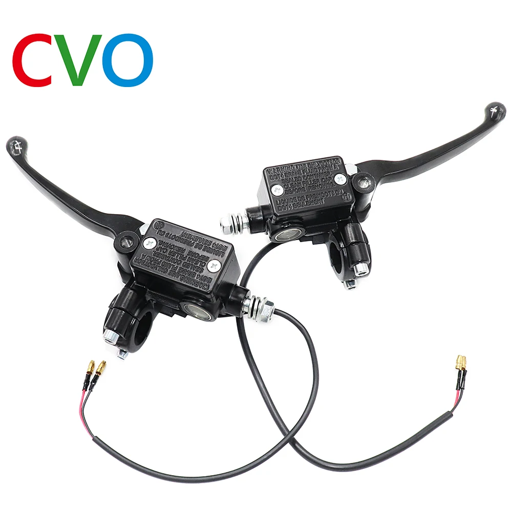 Motorcycle electric vehicle front brake clutch master cylinder CNC clutch brake pump reservoir hydraulic pump lever