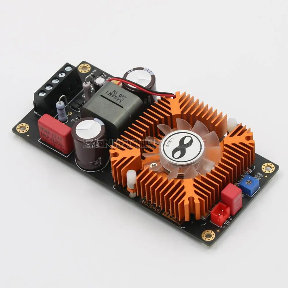 Class D IRS2092 HIFI 1000W Mono Digital Power Amplifier Board Stage Subwoofer Audio Amp Finished Board