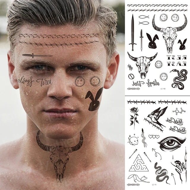 tribal makeup men