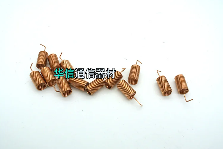 433MHz spring antenna copper internal antenna 2.15DBi gain weight 2g length 11.3mm weld connector