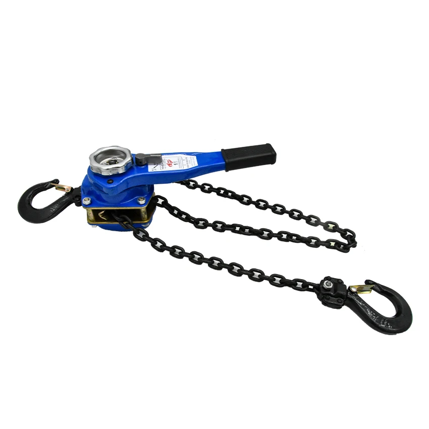 1 Ton X 1.5 Meters 7KG 330N Lever Hoist Tightener Hand Hoist Small Lever Hoist Lifting Chain Tensioner Lifting Lever Chain Hoist