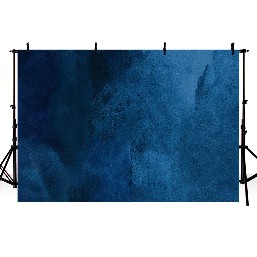 Solid Color Backdrops Blue Gradient Grunge Photography Backgrounds Baby Shower Birthday Maternity Photo Studio Photozone Props