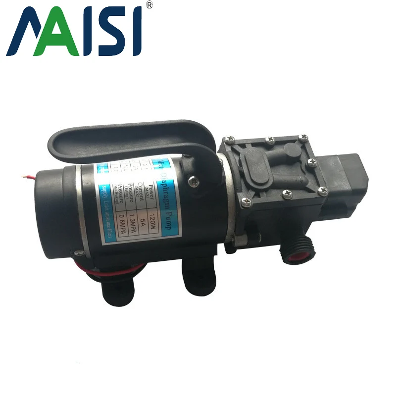 

High Pressure Switch Electric Diaphragm Pump 12v/24v 120w small water pump