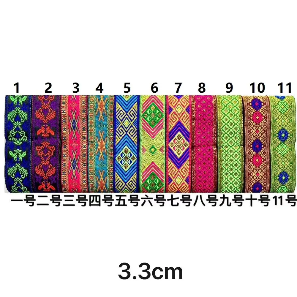 

3.3cm ethnic style folk style nation style jacquard ribbon,jacquard webbing,garment ribbon,shoes ribbon,bag ribbon,QC0826F