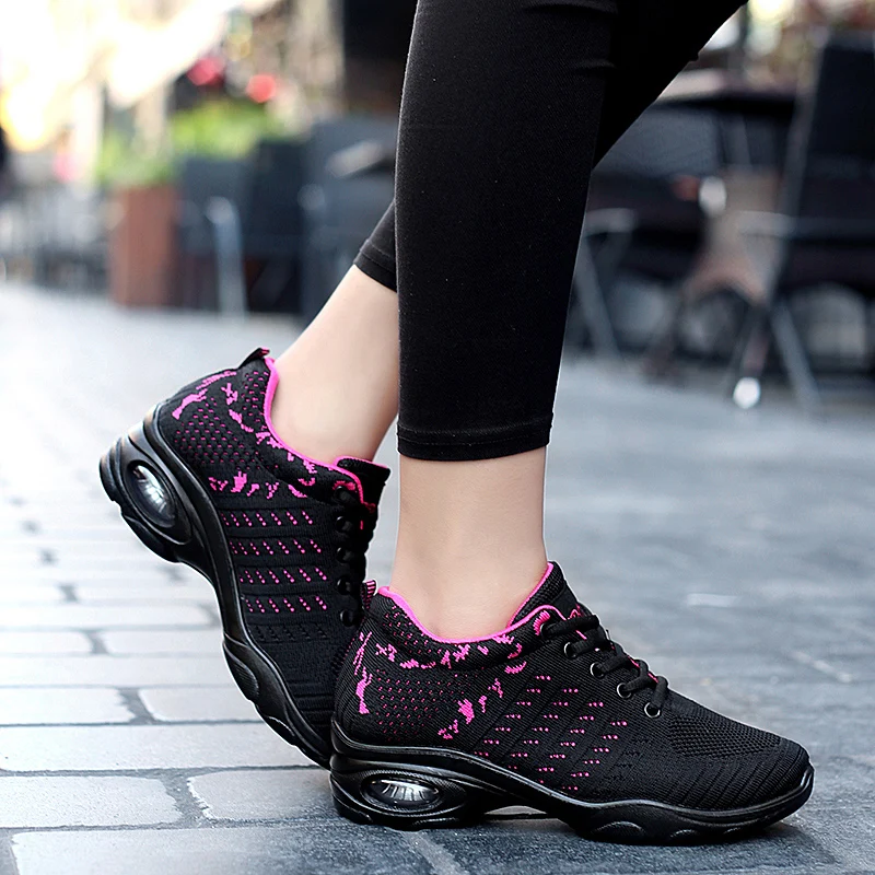 

Female Sneakers 2020 Original New Tennis Shoes for Women Breathable Mesh Light Cushioning Outdoor Jogging Walking Sport Shoes