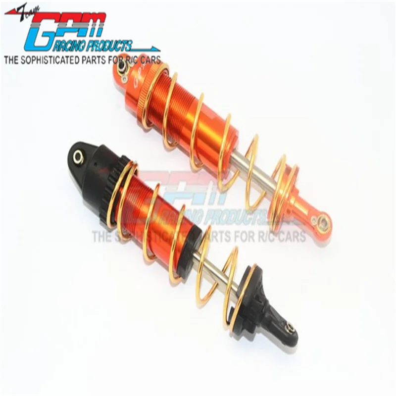 GPM SPARE SPRINGS (GOLD) FOR FRONT/REAR DAMPERS -2PC SET FOR TRAXXAS 1/10 MAXX 89076-4 RC Upgrade