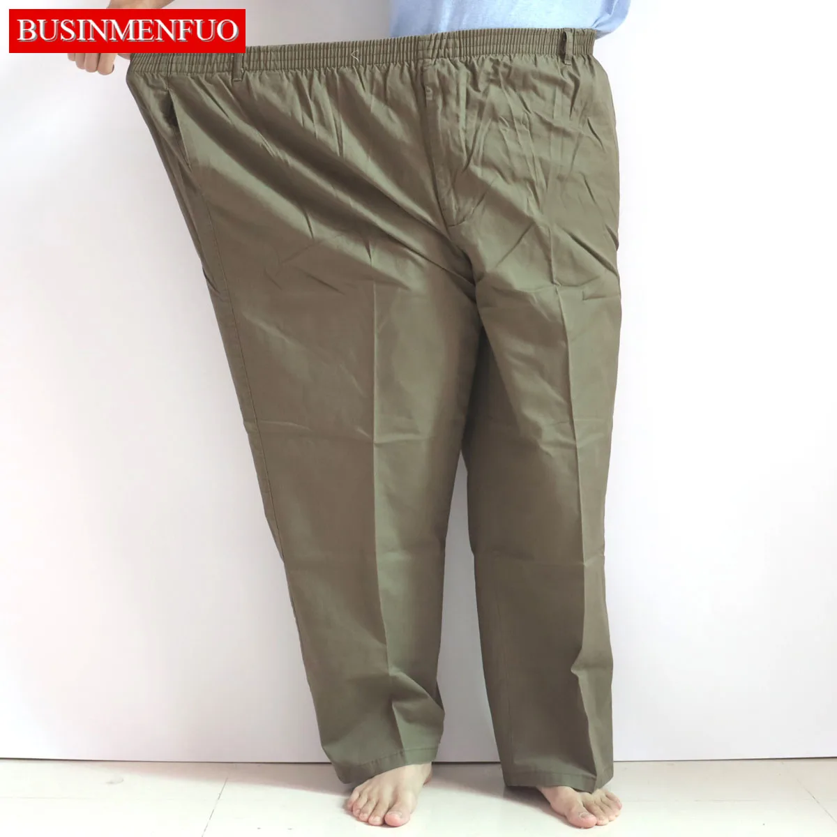 Spring Summer Pants Men 13XL Waist 150cm 5XL 6XL 7XL 8XL 9XL 10XL 11XL 12XL Plus Size Loose Trousers