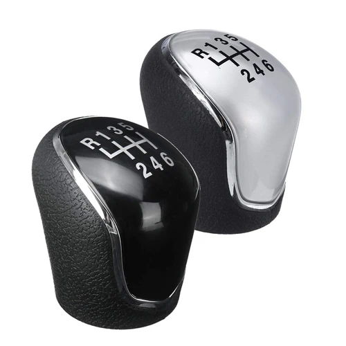Imagen 1 del producto Perilla de palanca de cambios de 6 velocidades para coche, palanca de cambios Manual, cabezal de palo, balonmano para Hyundai IX35 2012-2016