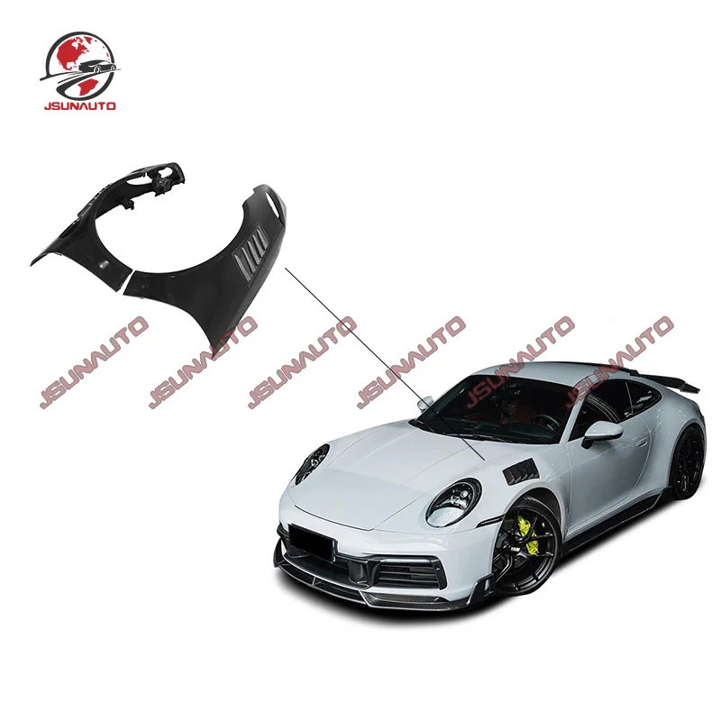 

For Porsche 911 992 Carbon Fiber Side Fender GT3 Style Body Kit For Carrera 2020 992 Aerodynamic Auto Accessories