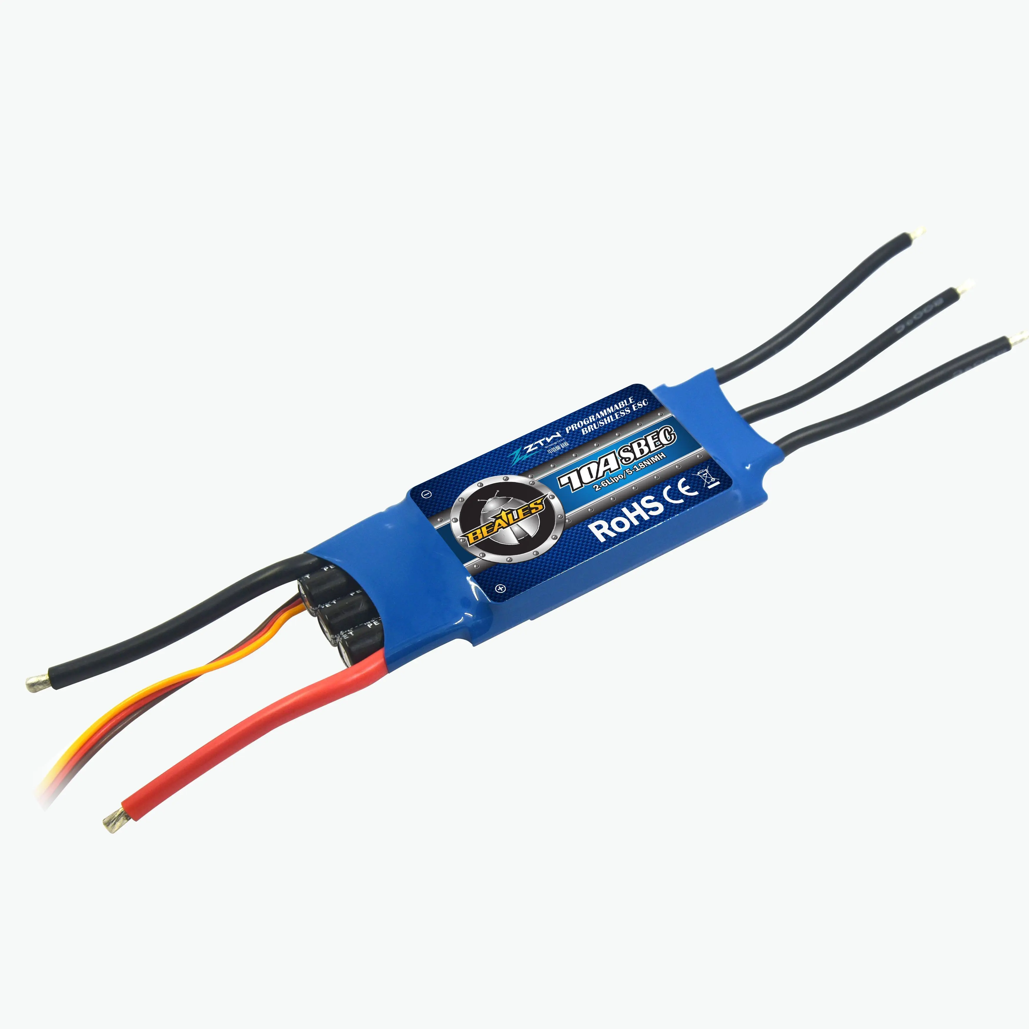 ZTW Beatle Series 2-6s 20A 30A 40A 50A 60A 80A Great Value Speed Controller ESC with Programe Card For RC Drone RC Helicopter