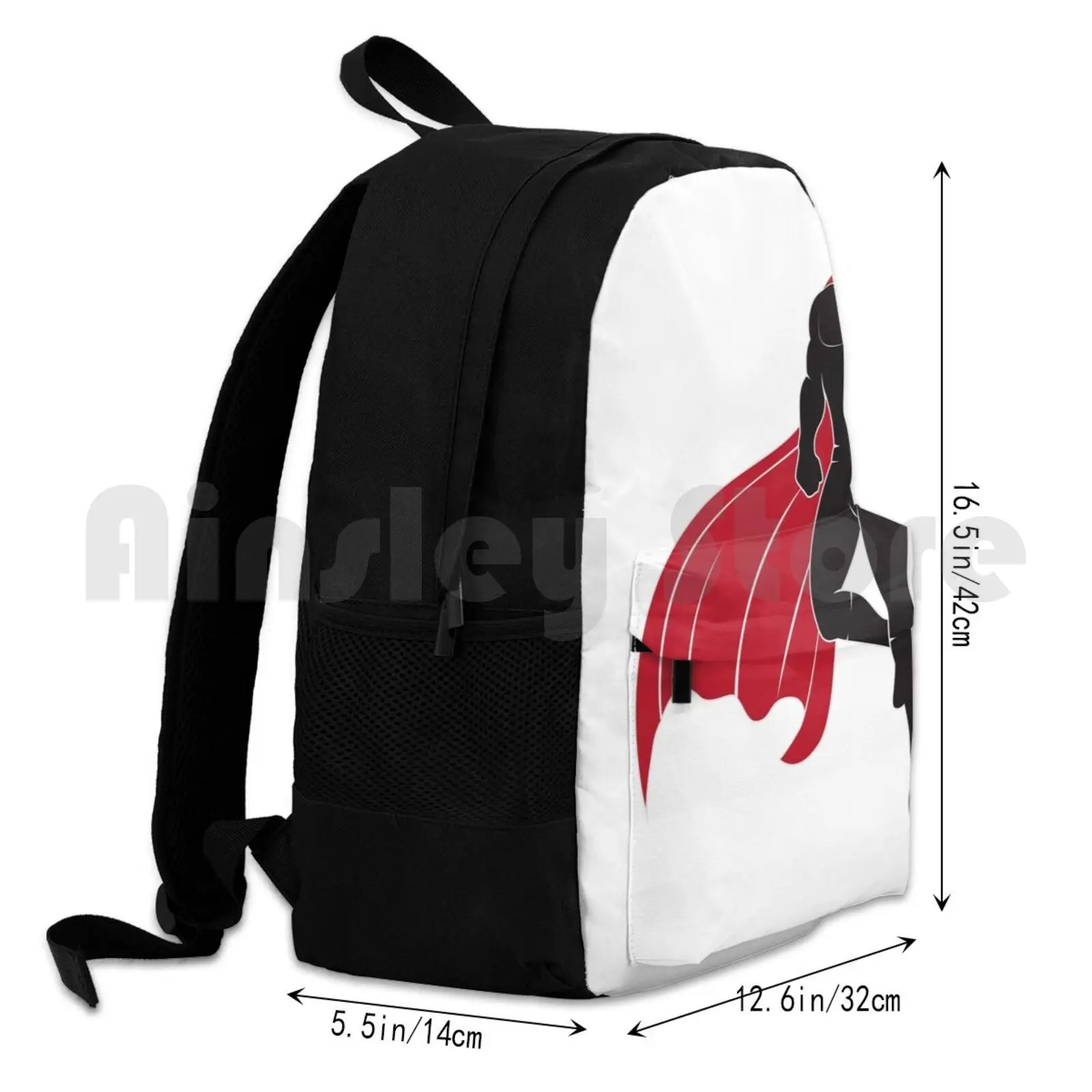 Supereroe escursionismo all'aperto zaino equitazione arrampicata borsa sportiva supereroe eroe fumetti Geek Super Colorful Funny Beautiful Cool Pop