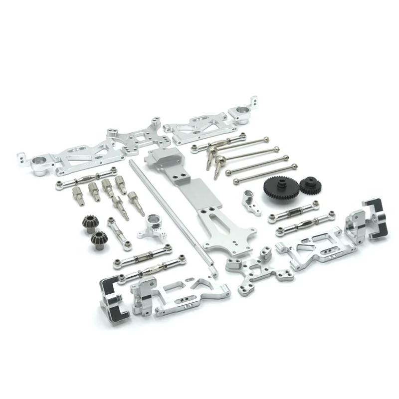 Wltoys 1/14 Remote Control Vehicle 144001 Upgrade Parts Metal Upgrade Accessories CVD Swing Arm Steering Kit (249)