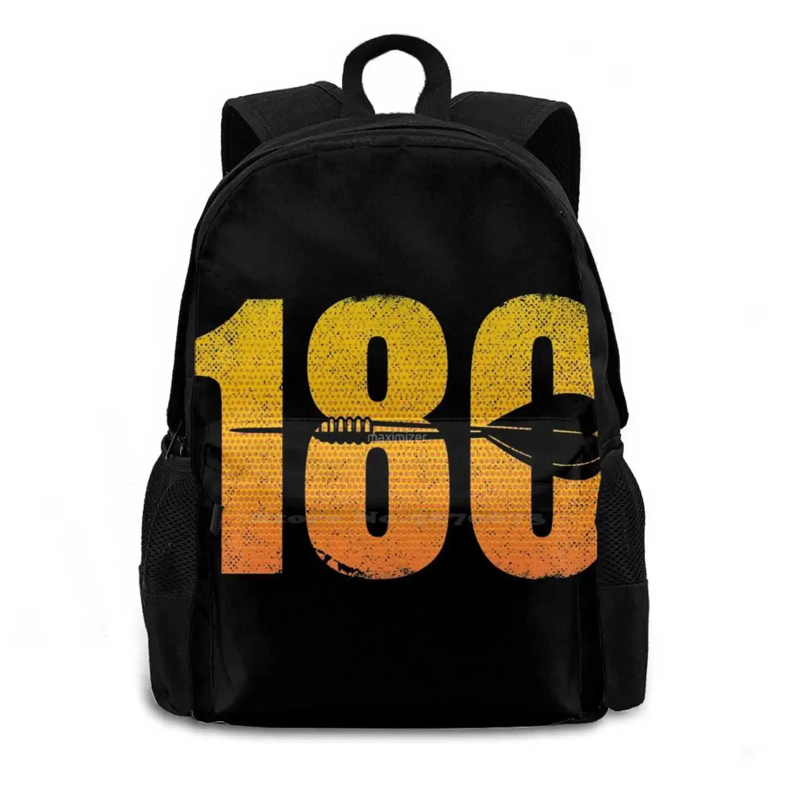 180 Triple Twenty Darts Dart Retro Vintage Sport New Arrivals Unisex Bags Casual Bag Backpack Idea Darts Dart Arrow Darts Player