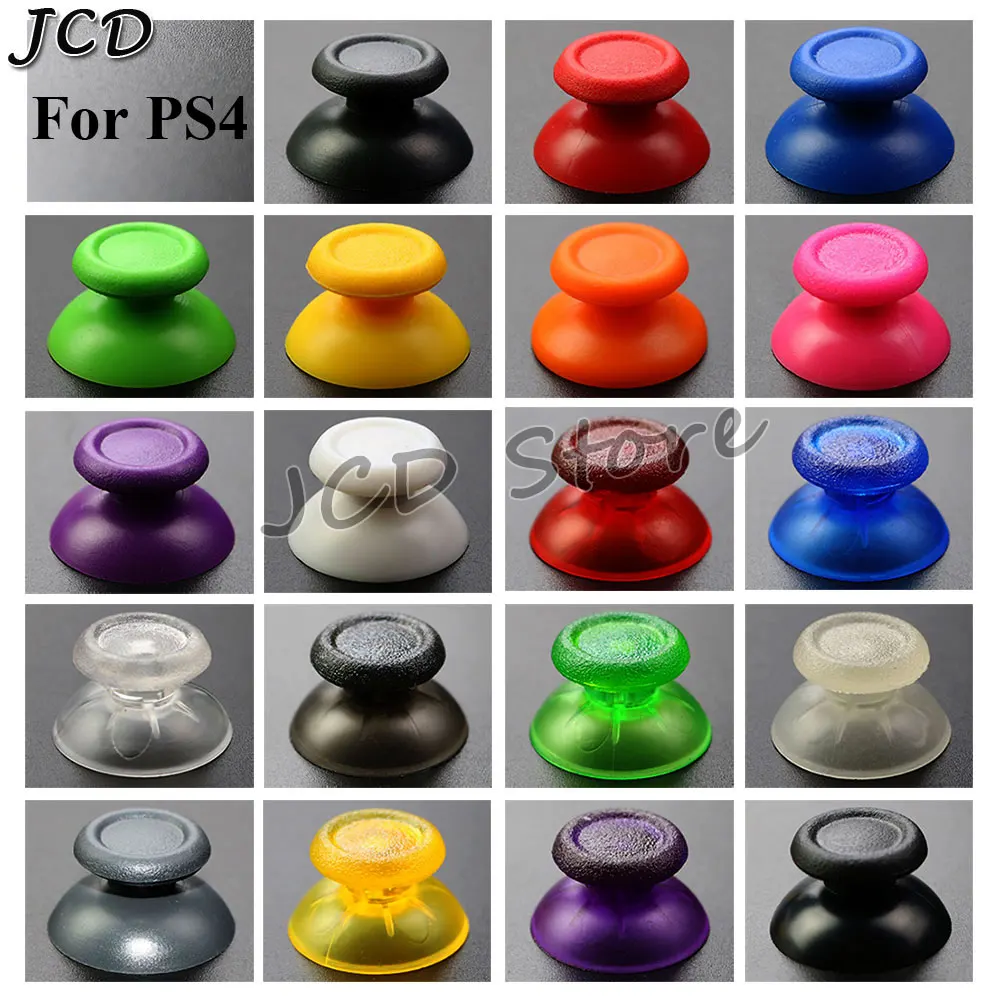 

JCD 1piece 3D Analog Joystick thumb stick grips Cap Buttons Thumbsticks for PS4 For PS4 Pro Slim Controller